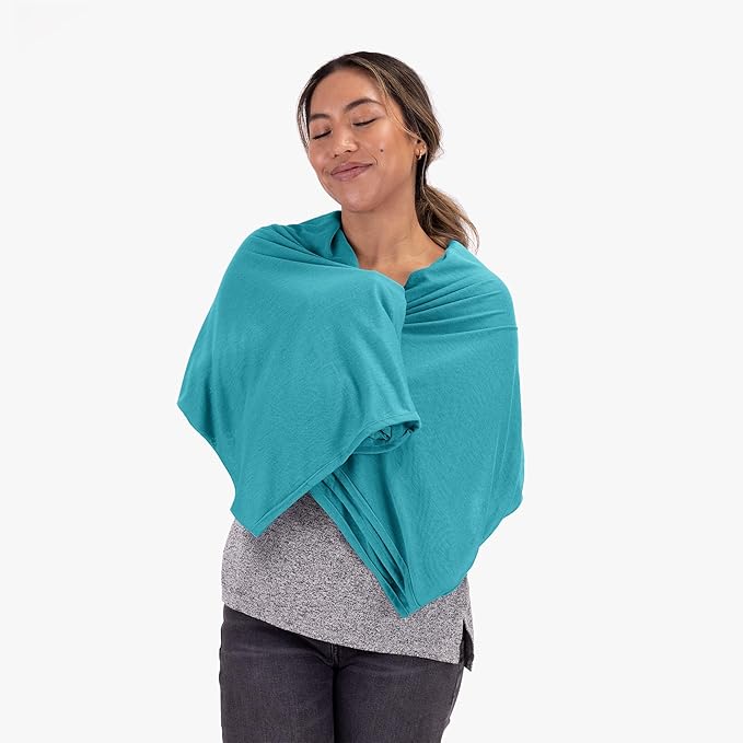 COCOON - Premium - Coolmax - Travel Blanket - Peacock Green