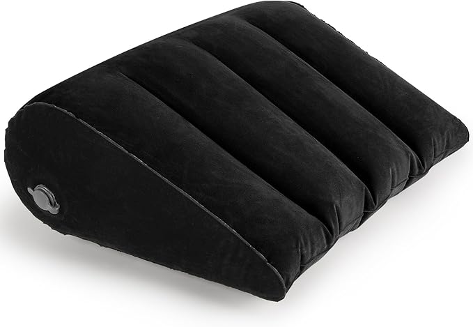 Inflatable Wedge Pillow for Traveling, Portable Blow up Travel Wedge Pillow for Sleeping in Bed, Fast Inflation & Deflation Inflatable Bed, Ideal for Home, Travel, and Outdoor