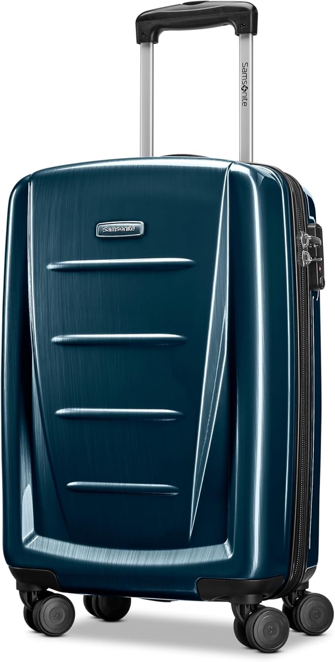 Samsonite Winfield 2 Hardside Expandable Luggage with Spinner Wheels, Teal, Carry-On 20-Inch