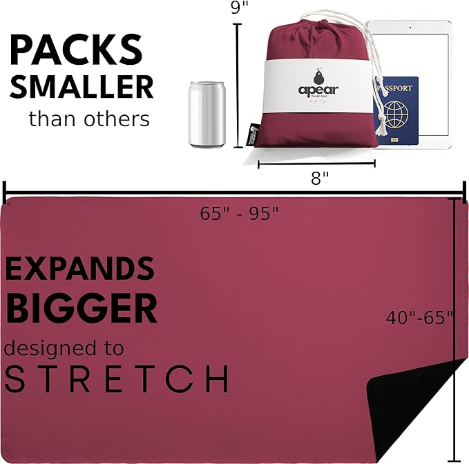 16-in-1 Compact Travel Blanket with Bag – Reversible, Ultra Soft Bamboo Airplane Blanket with Hidden Pocket – Packable for Flights & Travel Essentials (Semi-Weighted, Double Layer)