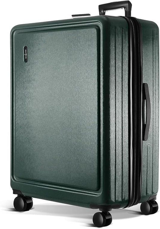 28 Inch Luggage with Spinner Wheels, Hard Shell Suitcase with TSA Locks for Luggage, Travel Large Suitcase, Expandable Hard Shell Suitcases, Green