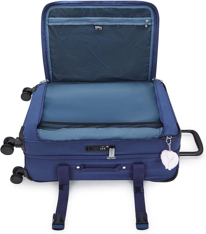 Kipling Women's Spontaneous Medium Softside Spinner Wheel Luggage, Integrated TSA Accepted Lock