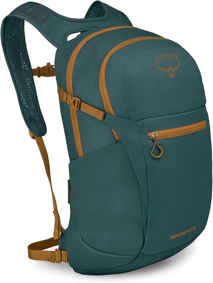 Osprey Daylite Plus Commuter Backpack - Everyday Pack with Laptop Sleeve, Bottle Pockets, and Extra Storage, Torrent Blue