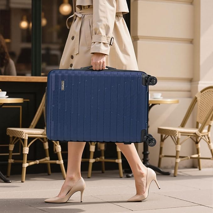 Luggage Sets 5 Piece Suitcases with Wheels, Suitcase Set ABS Hard Case Luggage with Spinner Wheels Durable Travel Luggage