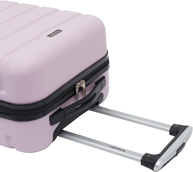 Wrangler 22" Hardside Spinner Carry-On Luggage, Lilac