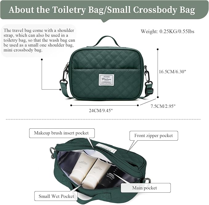 Weekender Bags for Women, Carry on Overnight Weekend Travel Duffel Bag with Shoes Compartment &Toiletry Bag, Personal Item Bag for Travel Business Trips Sport Hospital