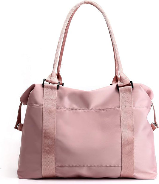 forestfish Duffle Tote Bag Weekender Bags For Women Travel With Trolley Sleeve | Travel, with Trolley Sleeve