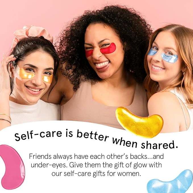 grace & stella Under Eye Patches (12 pairs) Eye Masks for Puffy Eyes and Dark Circles - Gifts for Her, Bridesmaids, Birthdays, Bachelorette Party, Self Care Gifts for Women - Vegan Cruelty-Free