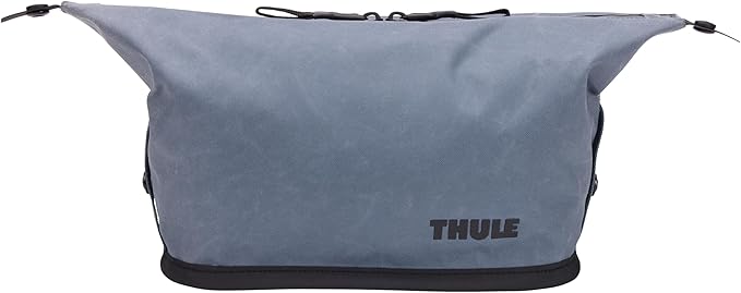 Thule Aion Toiletry Bag - Water-resistant bag for toiletries, makeup & shaving essentials - Removable liquids bag included - Easy to clean - Snap loop for easy hang - Waxed, PFC-free fabric