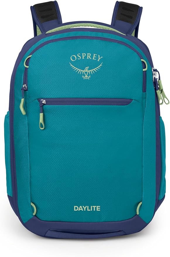 Osprey Daylite Expandable 26+6 Travel Pack, Blue Spikemoss/Alkaline