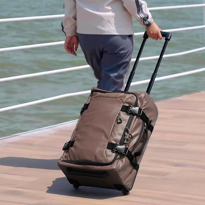 Traveler's Choice Softside Upright Wheeled Duffel Bag