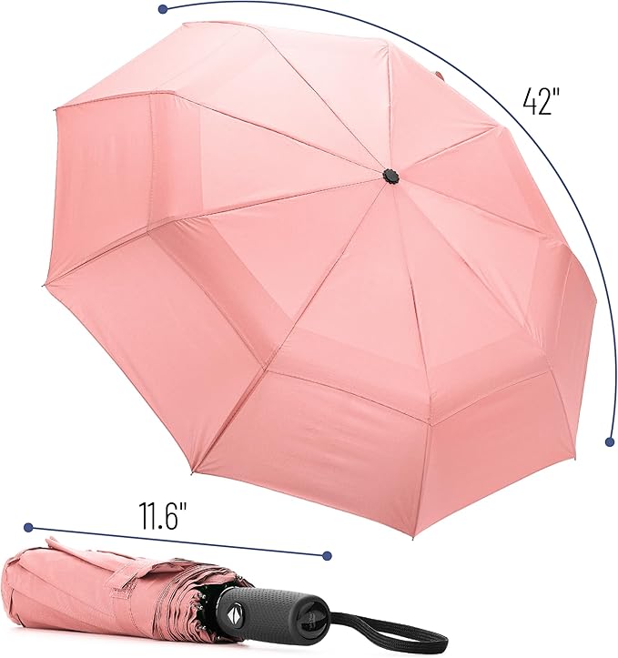 Mr. Pen- Windproof Travel Umbrella, Automatic Umbrellas for Rain, Compact
