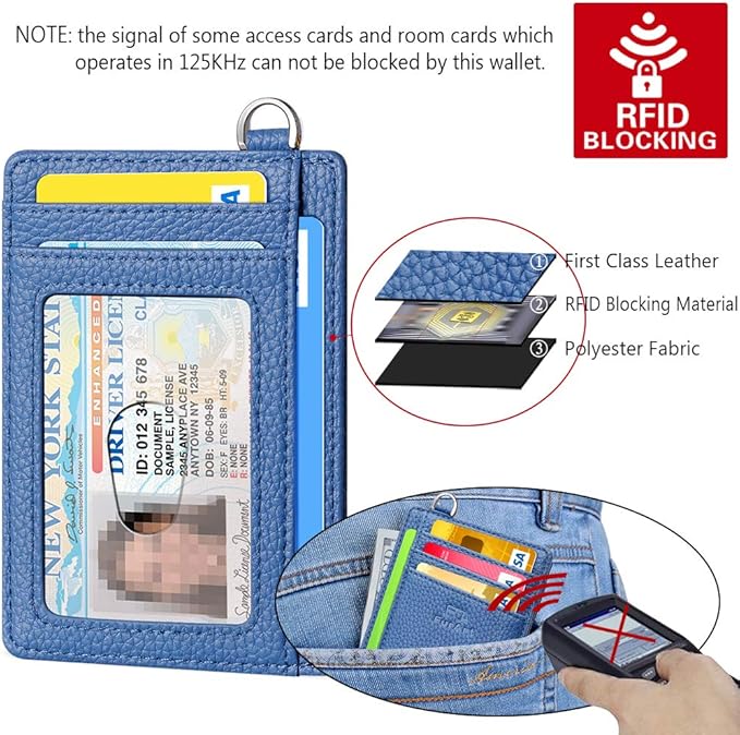 FurArt Slim Minimalist Wallet, Front Pocket Wallets, RFID Blocking, Credit Card Holder for Men