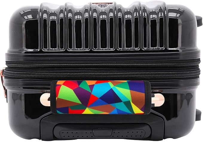 Luggage Handle Wrap 12 Pack-Bulk Luggage Handle Wraps for Suitcases Neoprene Handle Wraps/Cover/Grips for Carry on/Bag/Car Travel Accessories for Luggage (Mixed 2.0)