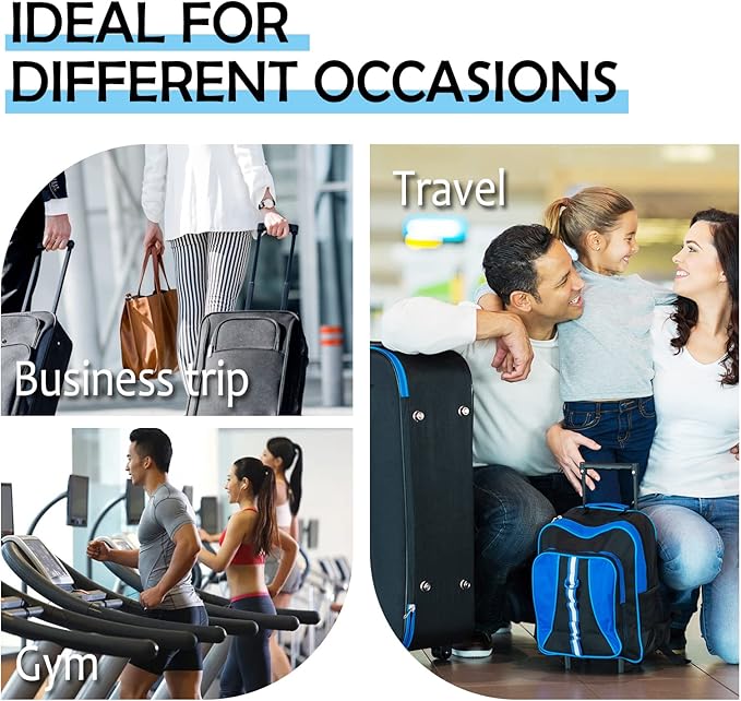 Gloppie 4-Pack Packing Cubes for Luggage - Organizer Suitcase Bags Set - Carry On Travel Accessories