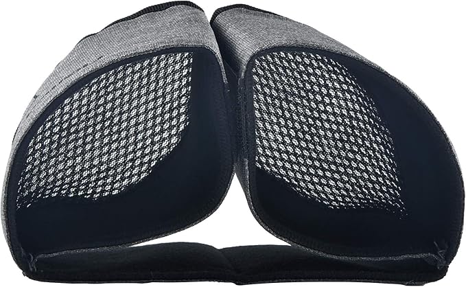 riemot Luggage Travel Cup Holder Free Hand Drink Carrier - Hold Two Coffee Mugs - Fits Roll on Suitcase Handles - Gifts for Flight Attendants Travelers Accessories Grey