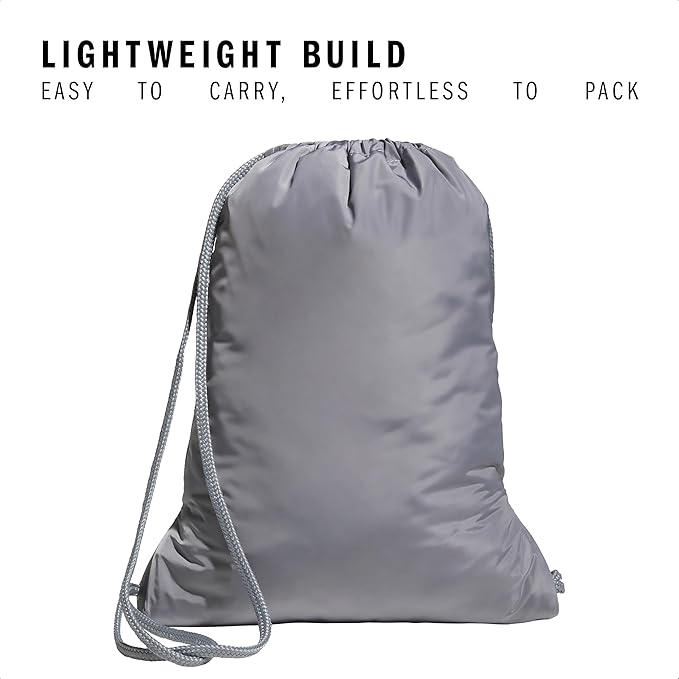 adidas Alliance Sackpack – Drawstring Backpack for Sports, Small Gym Bag