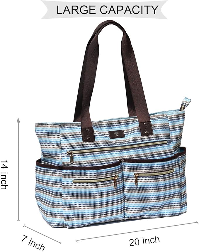 Weekender Bag Carry On Bag Overnight Tote Travel Duffle with 13 Pockets for Travel,Work，Gym,Beach,Teacher,Nurse