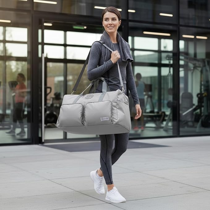 Lucky Travel Duffel Bags 115L, Gym Bag, Travel Bag & Large Duffle Bag for Men, Foldable Overnight Weekender Bags for Women & Men with Adjustable Shoulder Strap,