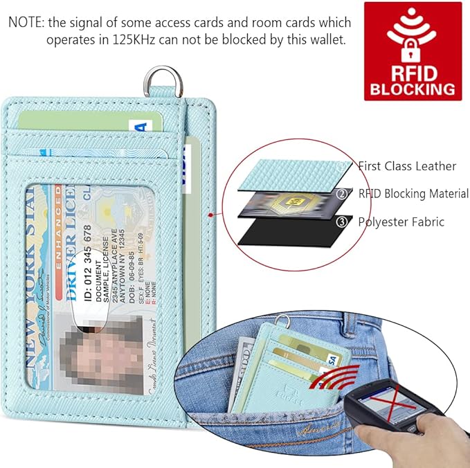 FurArt Slim Minimalist Wallet, Front Pocket Wallets, RFID Blocking, Credit Card Holder for Men