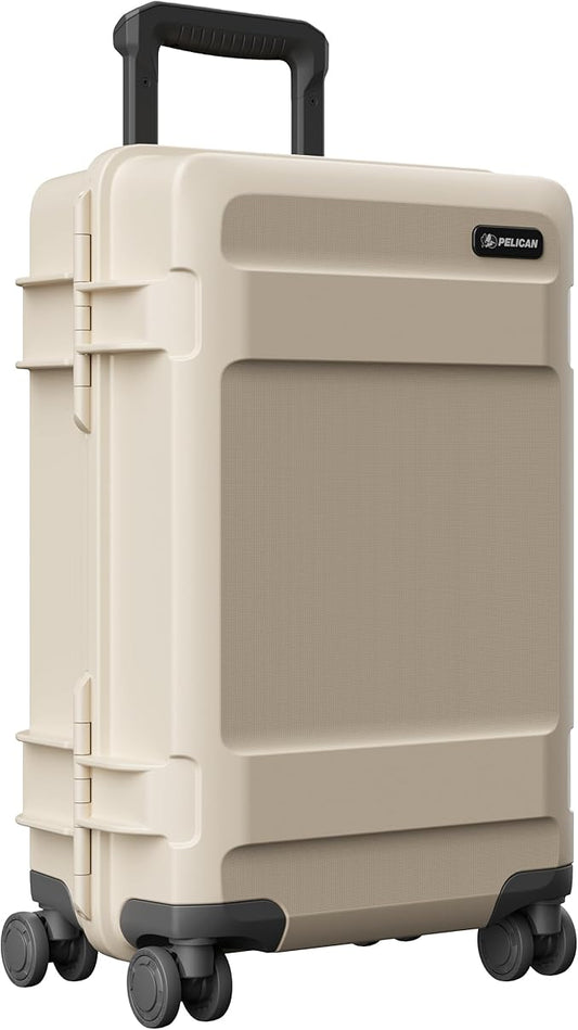 Pelican ATX Luggage - Hardside Carry On Luggage with Wheels - 22 Inch Carry On Bag - Airline Approved (Sand)