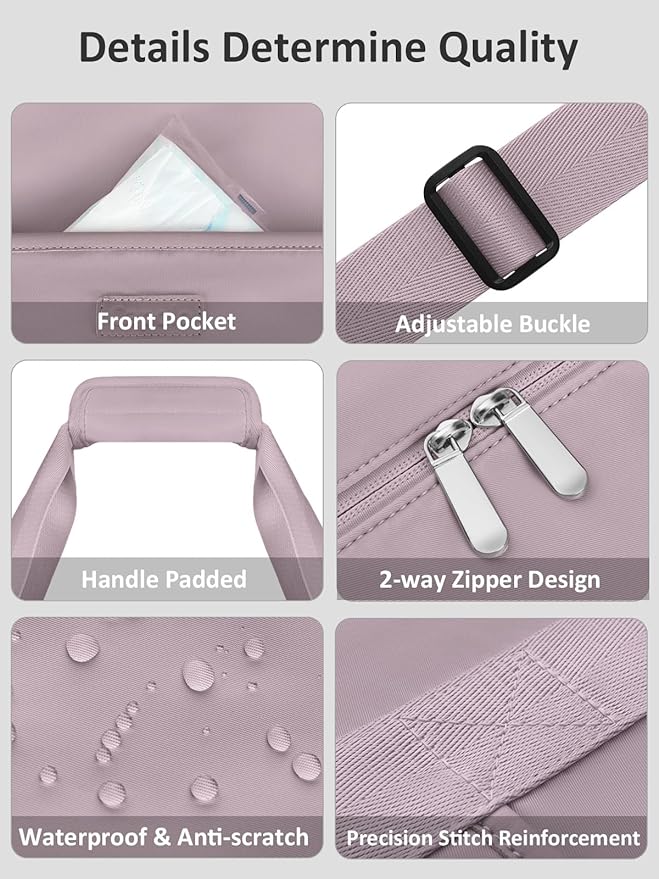 Expandable Travel Duffle Bags Weekender Overnight Bags for Women Men Hospital Bag for Women Labor Delivery with Toiletry Bag Waterproof