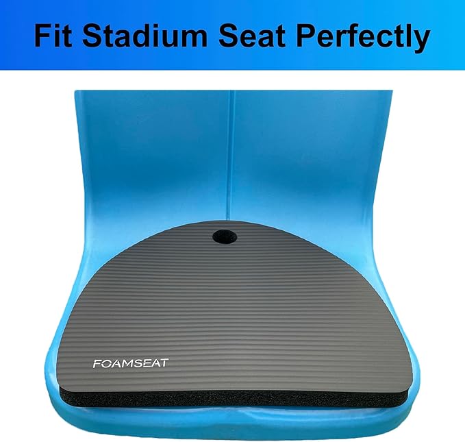 Stadium Seat Cushion, Bleacher Cushion, Portable and Waterproof Stadium Cushion, Perfect for Outdoor Events Use