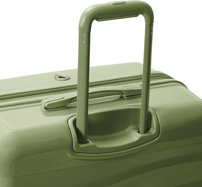 Traveler's Choice Edinburgh II Hardside Spinner Luggage, TSA Lock, Green, 3 Piece Set (21/25/29)