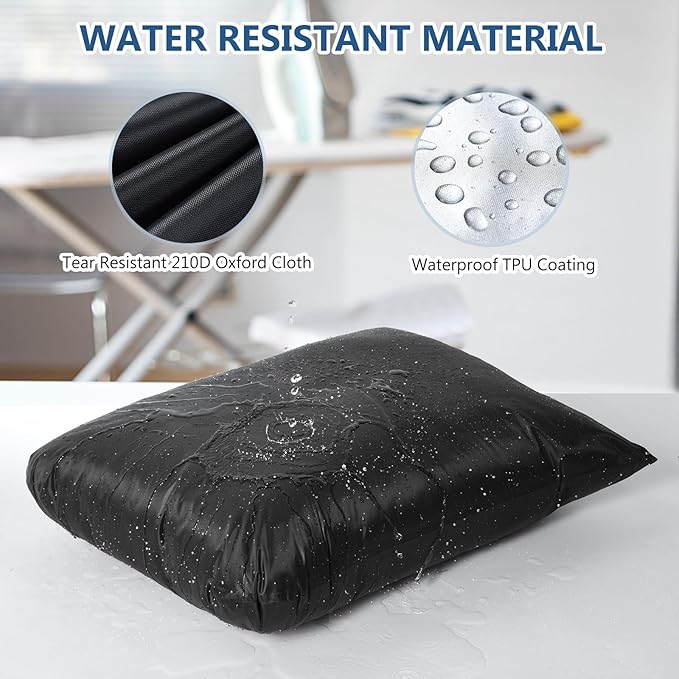 OTraki 2PCS Small Wet Bag for Swimsuit 12x14 Inch Wet Clothes Bag with Handle & Zippered Reusable Wet Dry Bag Waterproof Storage Bag for Beach Pool Yoga Gym,Drying Do Not Exceed 176℉ Black