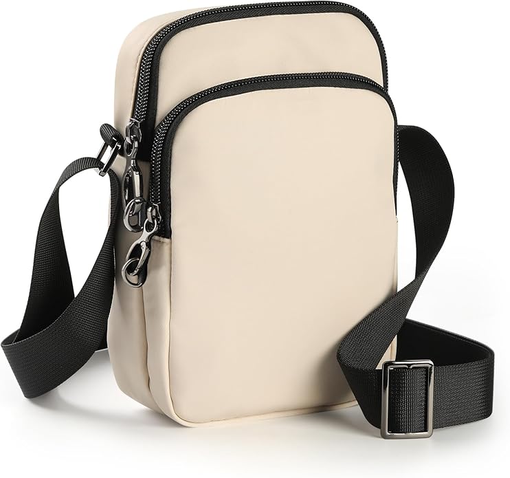 BROADREAM Small Sling Bag for Men, Anti-Theft Crossbody Sling Backpacks for Women - Mini Shoulder Chest Bag for Travel