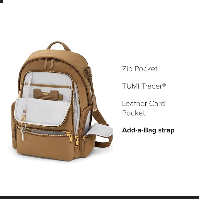 Tumi Womens Celina Backpack Copper One Size