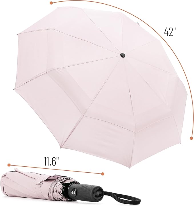 Mr. Pen- Windproof Travel Umbrella, Automatic Umbrellas for Rain, Compact