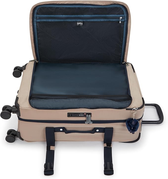 Kipling Women's Spontaneous Medium Softside Spinner Wheel Luggage, Integrated TSA Accepted Lock