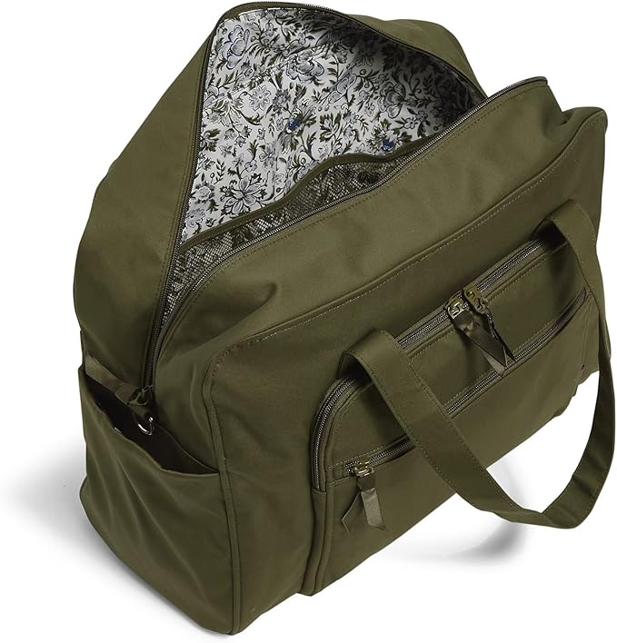 Vera Bradley womens Cotton Weekender Travel Bag