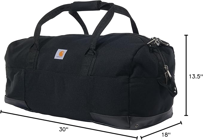 Carhartt Classic Duffels, Heavy-Duty Bag for Jobsite, Gym and Travel