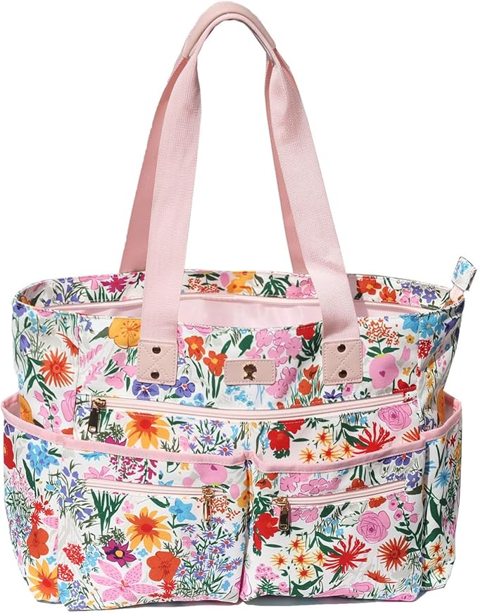 Weekender Bag Carry On Bag Overnight Tote Travel Duffle with 13 Pockets for Travel,Work，Gym,Beach,Teacher,Nurse