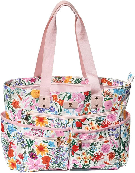 Weekender Bag Carry On Bag Overnight Tote Travel Duffle with 13 Pockets for Travel,Work，Gym,Beach,Teacher,Nurse