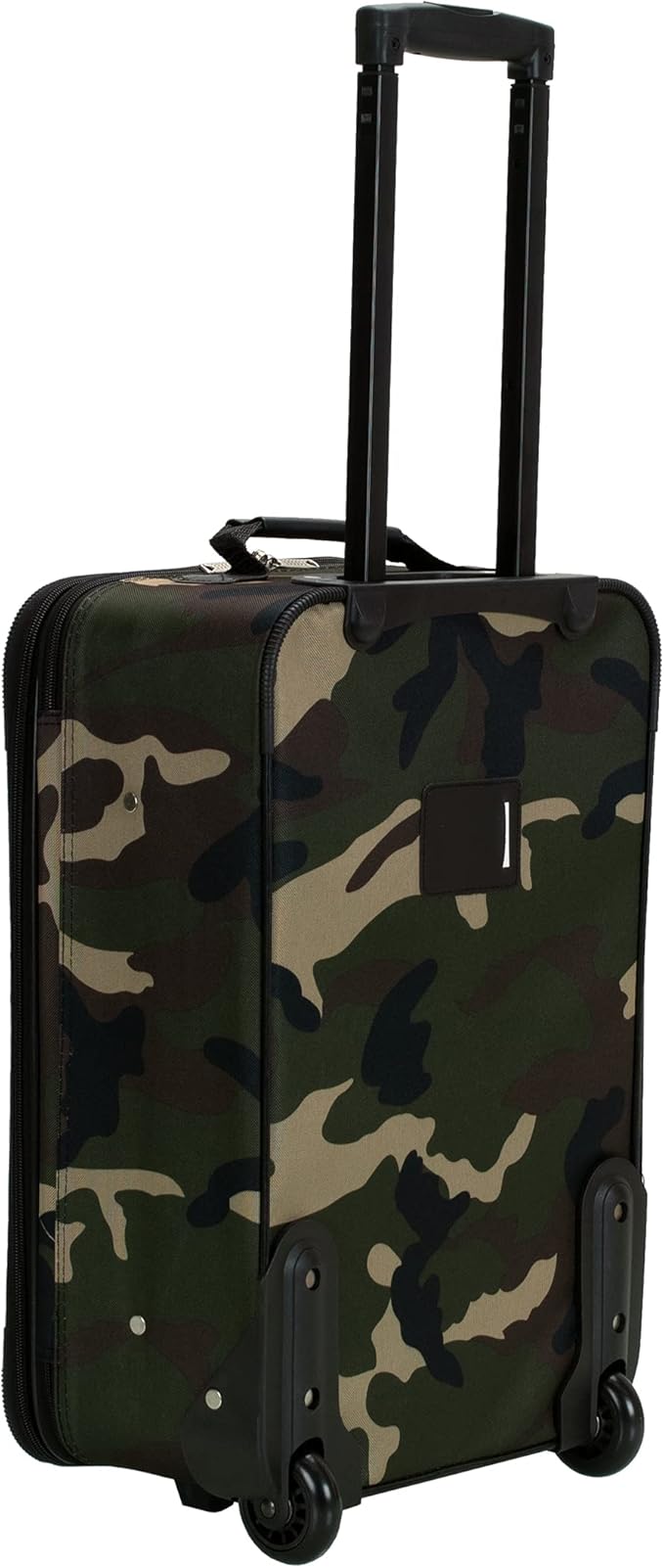 Rockland Journey Softside Upright Luggage Set, Expandable, Camouflage, 4-Piece (14/19/24/28)