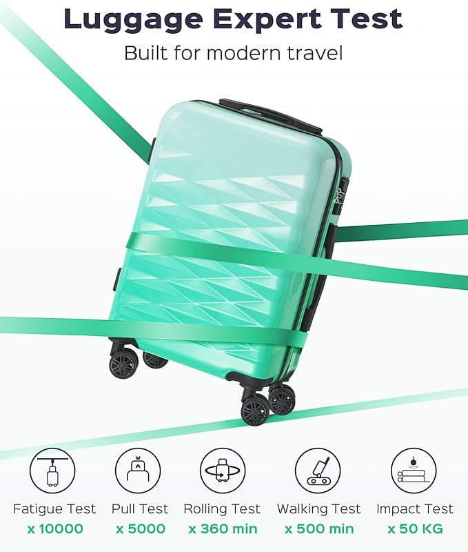Suitour 28 inch Luggage With Spinner Wheels,Lightweight Hard Shell Large Suitcase for Travel