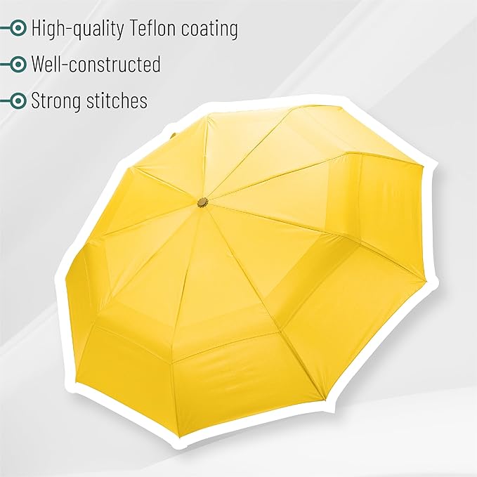 Mr. Pen- Windproof Travel Umbrella, Automatic Umbrellas for Rain, Compact
