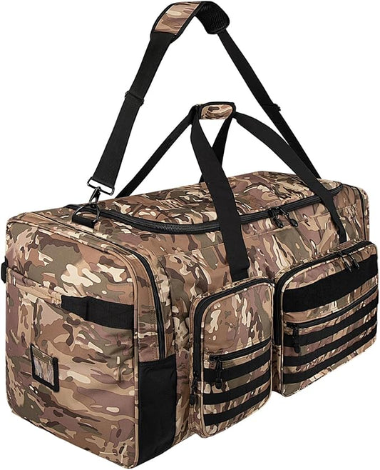 Goloni 130L Heavy Duty Large Duffle Equipment Bag,Catchers Gear Bag with Shoe Compartment,Baseball Duffle Bag