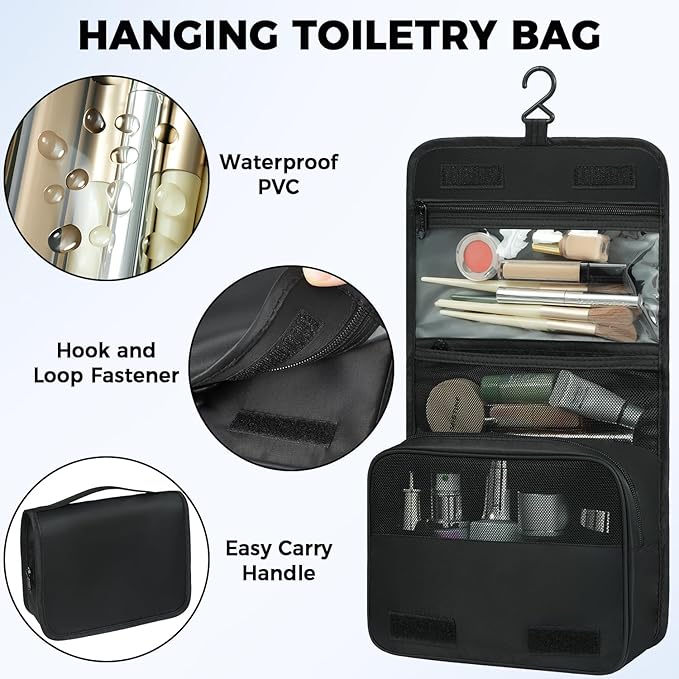 BAGAIL 9 Set Packing Cubes with Packing List Luggage Packing Organizers for Travel Accessories