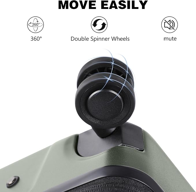 Luggage Sets 2 Piece, Carry On Luggage with Front Pocket & USB Port and 28 Inch Expandable Checked Luggage, Hybrid Soft Front & Hard Shell Suitcases with Spinner Wheels & TSA Lock, Green