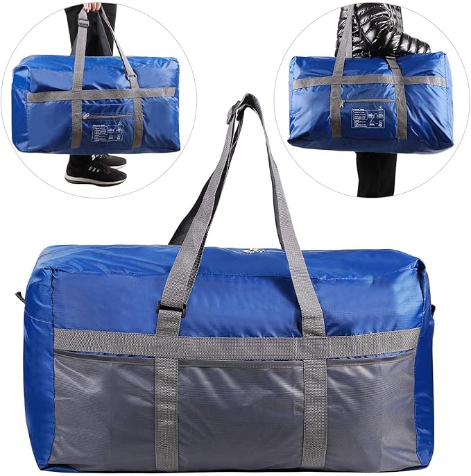 REDCAMP Foldable Travel Bag, Large Sports Bag, 75L/96L/100L, Lightweight Waterproof Tote Bag