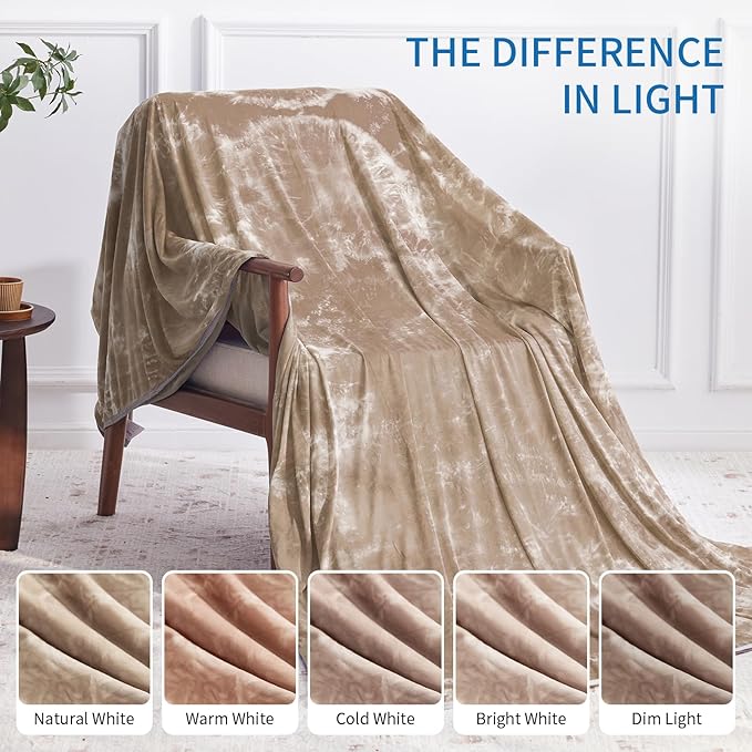 Guohaoi Cooling Blanket (90"x108"King Size) for HotSleepers,Decortive Tie Dye,Absorbs Heat to Keep Body Cool for Night Sweats,Arc-Chill Q-Max >0.5 Cool Fiber,Keep Cool,Hypo-Allergenic,All-Season.