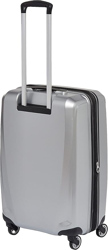Samsonite Winfield 3 DLX Hardside Expandable Luggage with Spinners, Silver, Carry-On 20-Inch
