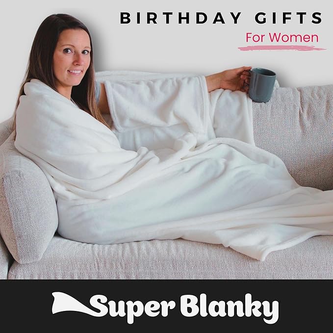 Wearable Blankets for Women, Adult Wearable Blanket Men, Mother's Day Gifts for Her, Wife Birthday Gift Ideas