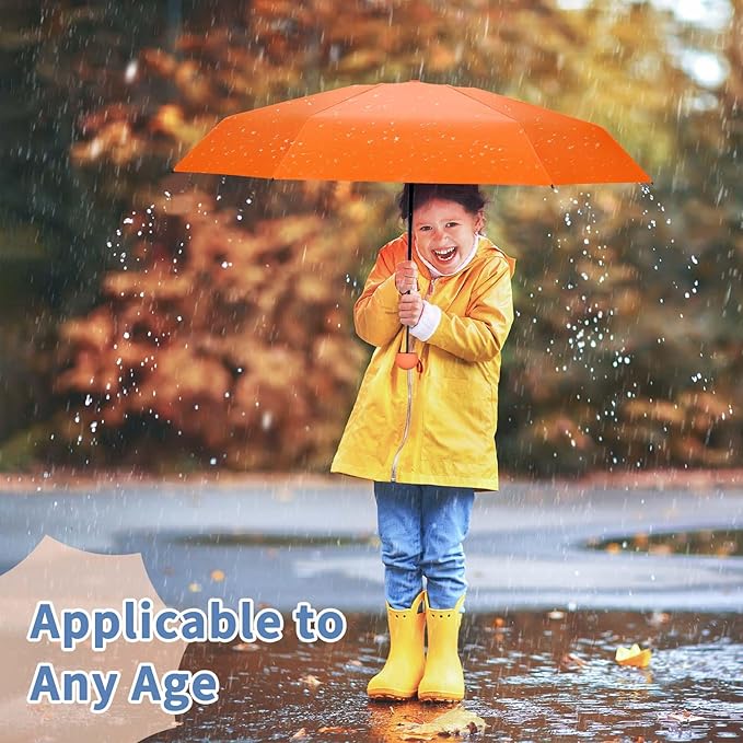 Yoobure Travel Umbrella Portable Compact Umbrellas, Pocket Mini for Purse, Umbrellas for UV Sun & Rain Small for Backpack, Umbrella with Case Folding for Kids Women