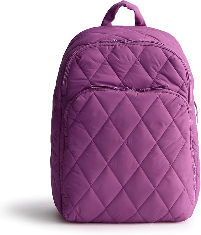 Vera Bradley Women's Featherweight Westover Hybrid Backpack, Iris Orchid, One Size