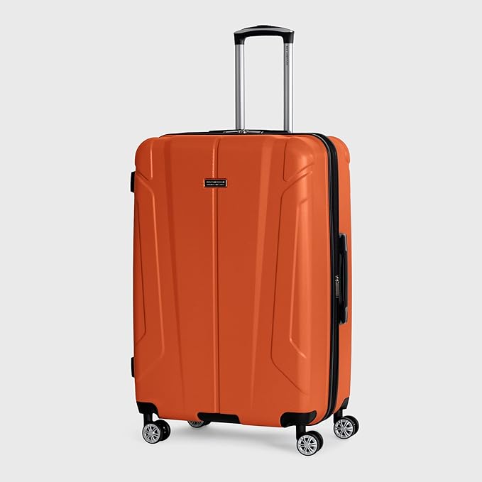 Ben Sherman Derby Spinner Travel Upright Luggage, Mandarin, 2-Piece Set (20" & 28")